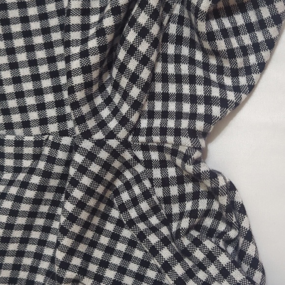 ANTHROPOLOGIE The Essential Crop Flare Pants Color Black/White Size 2 - Picture 11 of 16